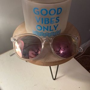 American Eagle clear sunglasses